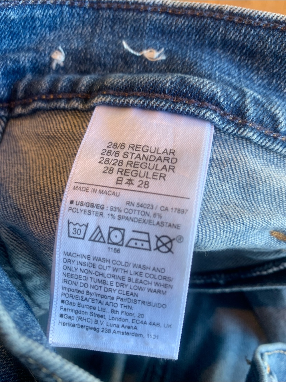 GAP Medium Blue Women's Flare Jeans - Picture 8 of 16